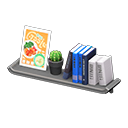 Wall-Mounted Bookshelf