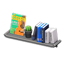 Wall-Mounted Bookshelf