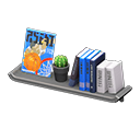 Wall-Mounted Bookshelf