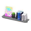 Wall-Mounted Bookshelf