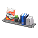 Wall-Mounted Bookshelf