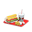 Diced-Salad Sandwich Set