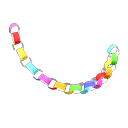 Paper-Chain Ceiling Garland