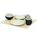 Unglazed Dish Set