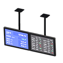 Dual Hanging Monitors