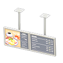 Dual Hanging Monitors