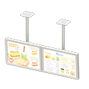 Dual Hanging Monitors