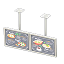 Dual Hanging Monitors