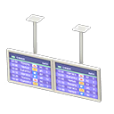 Dual Hanging Monitors