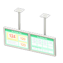 Dual Hanging Monitors