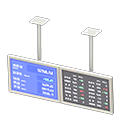 Dual Hanging Monitors