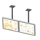 Dual Hanging Monitors