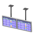 Dual Hanging Monitors