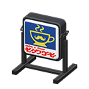Standing Electric Sign