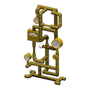 Golden Meter And Pipes