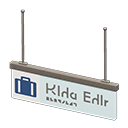 Hanging Guide Sign