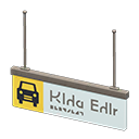 Hanging Guide Sign