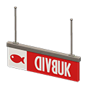 Hanging Guide Sign