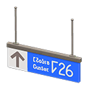 Hanging Guide Sign