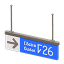 Hanging Guide Sign