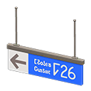 Hanging Guide Sign