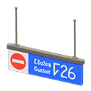 Hanging Guide Sign