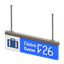 Hanging Guide Sign