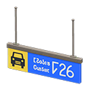 Hanging Guide Sign