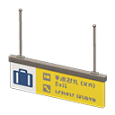Hanging Guide Sign