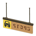 Hanging Guide Sign