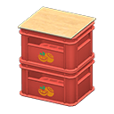 Stacked Bottle Crates