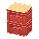 Stacked Bottle Crates
