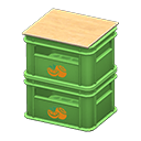 Stacked Bottle Crates