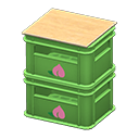 Stacked Bottle Crates