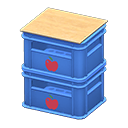 Stacked Bottle Crates