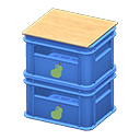 Stacked Bottle Crates