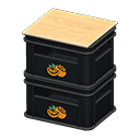 Stacked Bottle Crates