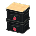 Stacked Bottle Crates