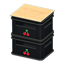Stacked Bottle Crates