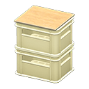 Stacked Bottle Crates