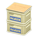 Stacked Bottle Crates