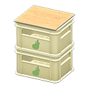 Stacked Bottle Crates