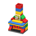 LEGO® Fireplace