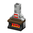 LEGO® Fireplace