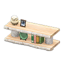 Log Decorative Shelves