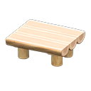 Log Dining Table