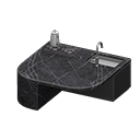 Marble Kitchen Island