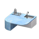 Marble Kitchen Island