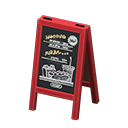 Menu Chalkboard