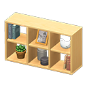 Open Wooden Shelves